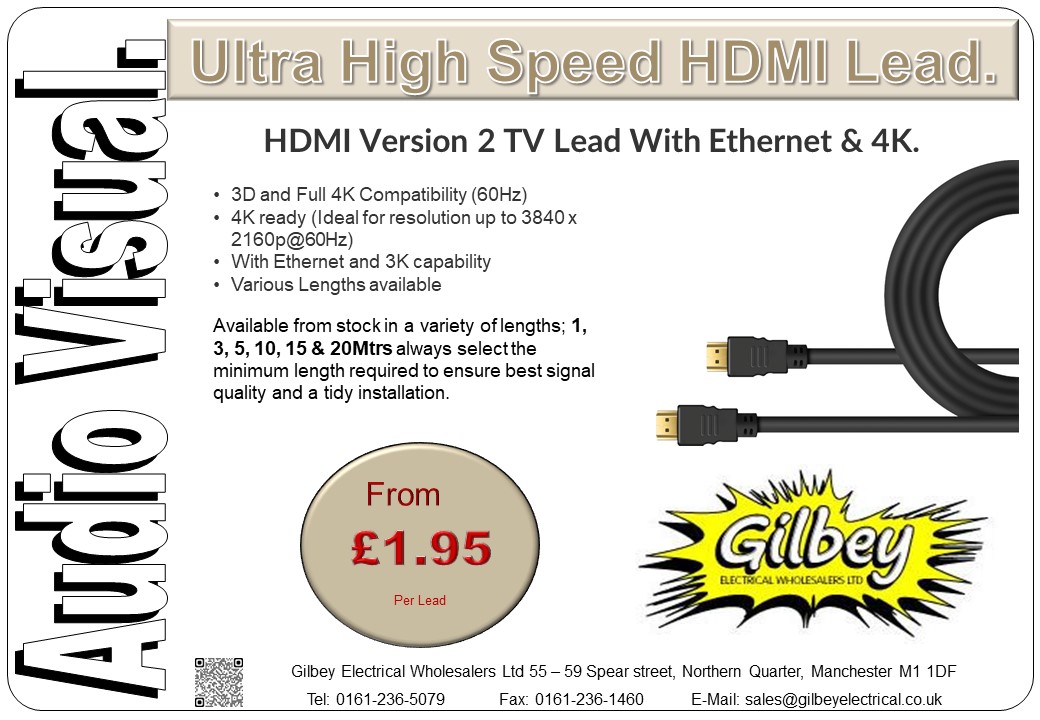 Cable - HDMI Lead